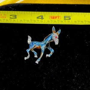 M-BE Germany vintage brooch mule